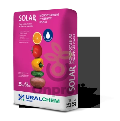 Удобрение SOLAR Монокалий фосфат 0-52-34 , 25 кг